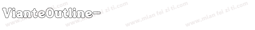 VianteOutline字体转换