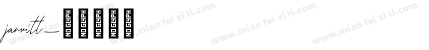 jarvitt字体转换