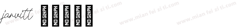 jarvitt字体转换