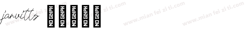jarvitts字体转换