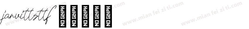 jarvittsttf字体转换