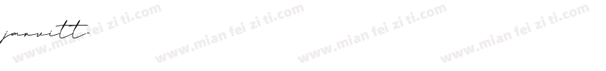 jarvitt字体转换