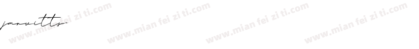 jarvitts字体转换