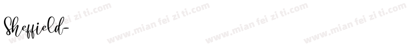 Sheffield字体转换