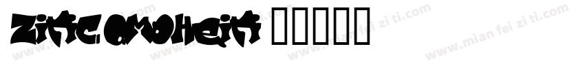 ziticqmoheiti字体转换