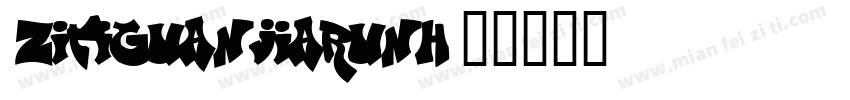 zitiguanjiarunh字体转换