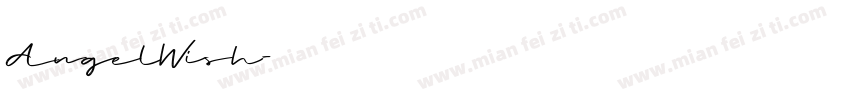 AngelWish字体字体转换