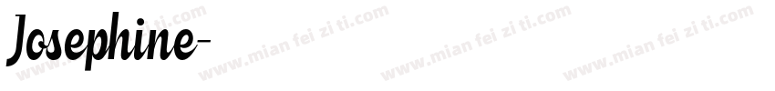 Josephine字体转换