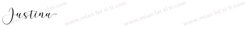 Justina字体转换