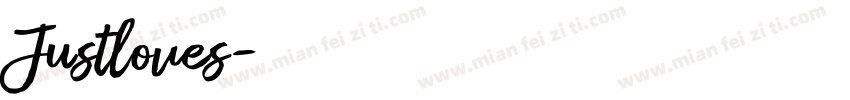 Justloves字体转换