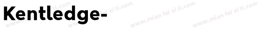 Kentledge字体转换