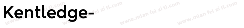 Kentledge字体转换
