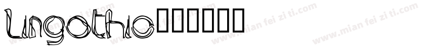 LinGothic字体转换
