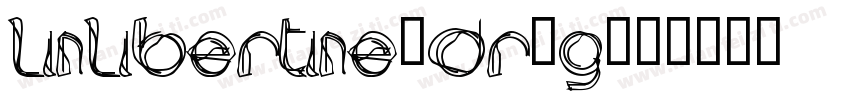LinLibertine_DR_G字体转换