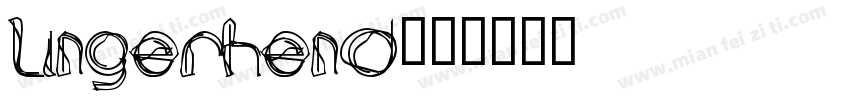 Lingerhend字体转换