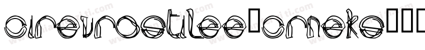 cirEVROSTILEe-CrnEks字体转换