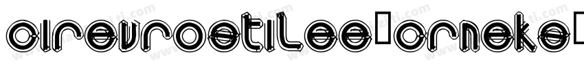 cirEVROSTILEe-CrnEks字体转换