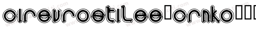 cirEVROSTILEe-CrnKo字体转换