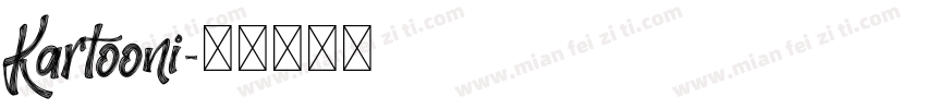 Kartooni字体转换