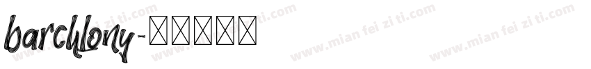 barchlony字体转换