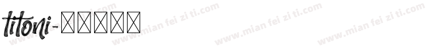 titoni字体转换