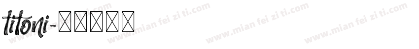 titoni字体转换