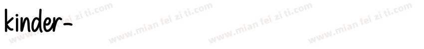 kinder字体转换