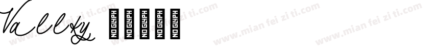 Vallky字体转换