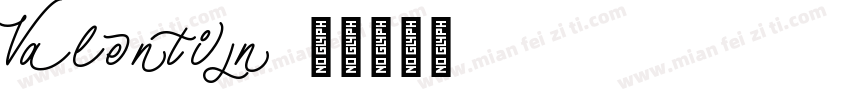 Valentijn字体转换