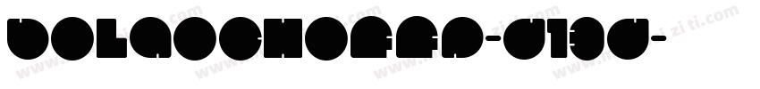 BolaOchoFfp-D13d字体转换