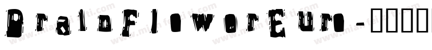 BrainFlowerEuro字体转换