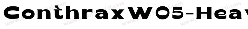 ConthraxW05-Heavy字体转换