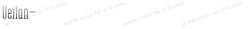 Veilan字体转换