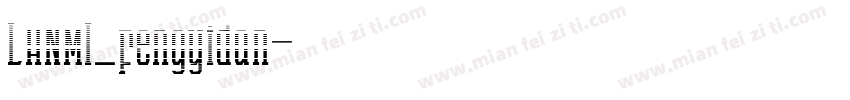 LANMI_fengyidan字体转换