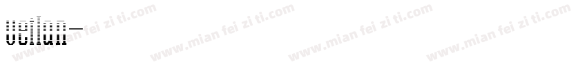 Veilan字体转换
