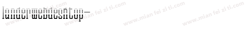 landerwebdesktop字体转换