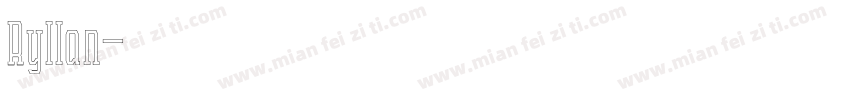 Ryllan字体转换