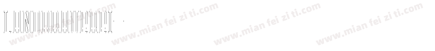 LANDBRAUEREI字体转换
