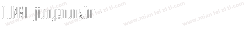 LANMI_jiangxuanzhu字体转换