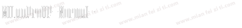 MILanProVF-Normal字体转换