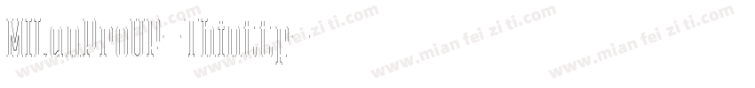 MILanProVF-Thinttf字体转换