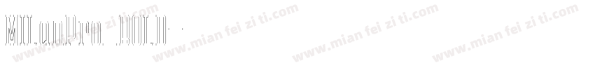 MILanPro_BOLD字体转换