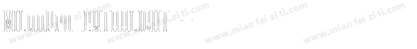 MILanPro_EXTRALIGHT-字体转换
