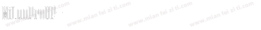 MiLanProVF字体转换