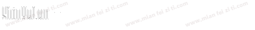 ShinYaLan常规字体转换
