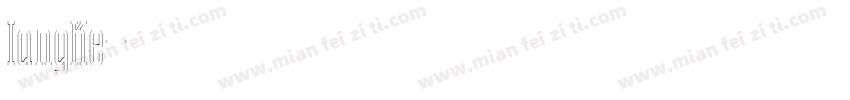 langke字体转换