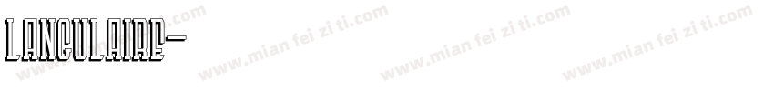 LANGULAIRE字体转换