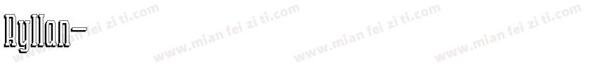 Ryllan字体转换
