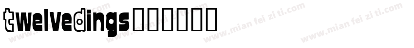 TwelveDings字体转换