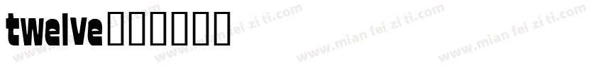 twelve字体转换